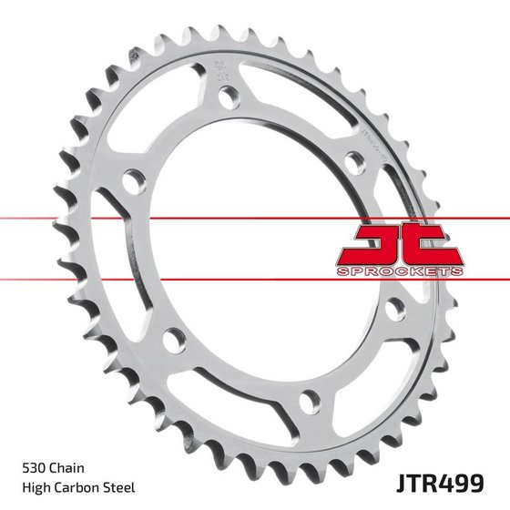 ZZ R 600 (1990 - 2004) steel rear sprocket | JT Sprockets