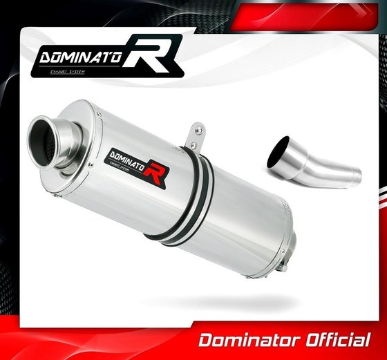 ZX 6R NINJA (2009 - 2016) exhaust silencer oval | Dominator