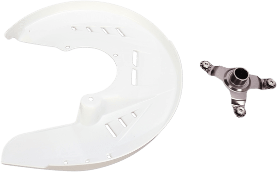 KX 450 F (2013 - 2018) front disc cover kit - white | UFO