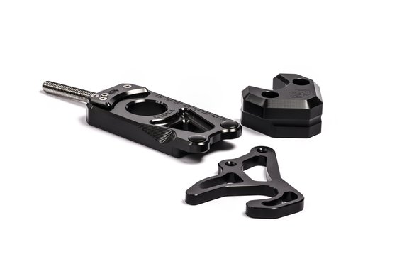 ZX 10R NINJA (2011 - 2022) chain adjuster in black for kawasaki | GILLES TOOLING