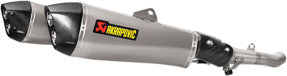 NINJA ZX 14 R (2012 - 2022) titanium slip-on muffler for zx14r 2016 | AKRAPOVIC