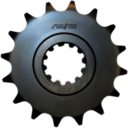 GPZ 1100 (1995 - 1997) 17t 530 pitch black steel front replacement sprocket | SUNSTAR SPROCKETS