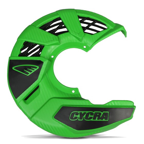 KX 450 F (2008 - 2015) green disc cover | CYCRA