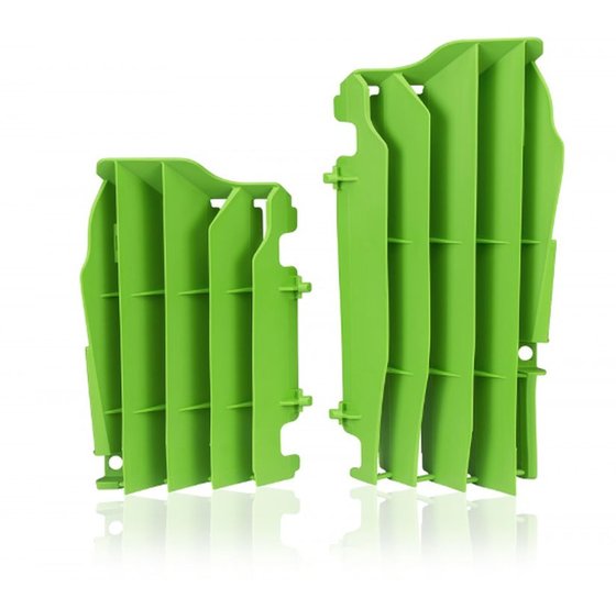 KX 450 F (1974 - 2020) rad louvers for kawasaki kxf450 2016 in green | UFO