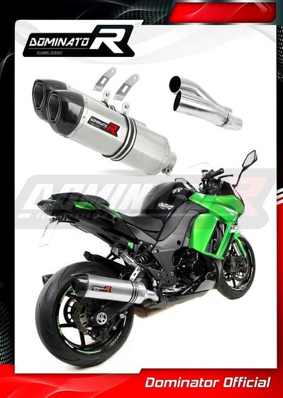 Z 1000 SX NINJA (2014 - 2016) exhaust silencer hp1 | Dominator