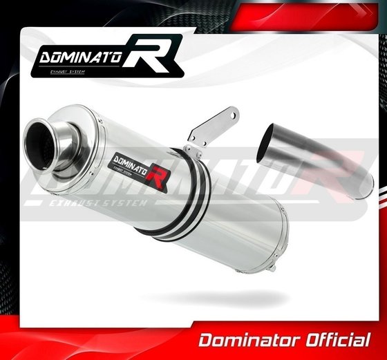 KLZ 1000 VERSYS (2019 - 2021) homologated exhaust silencer round | Dominator