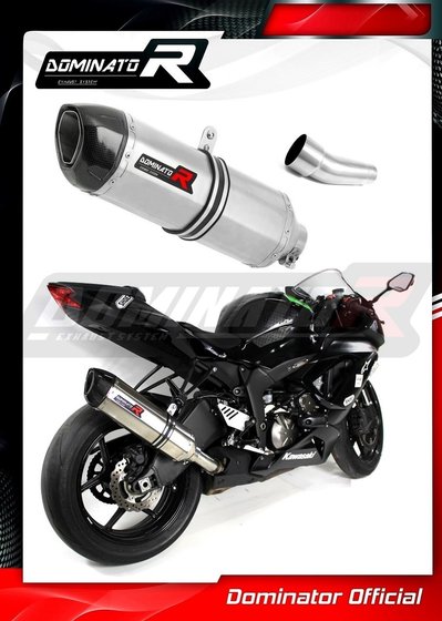 ZX 6R NINJA (2009 - 2016) exhaust silencer hp1 | Dominator