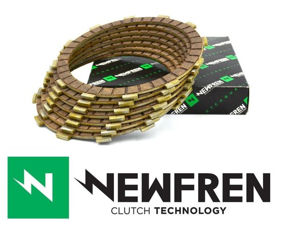 KX 250 (1992 - 2008) clutch discs with bushings | NEWFREN