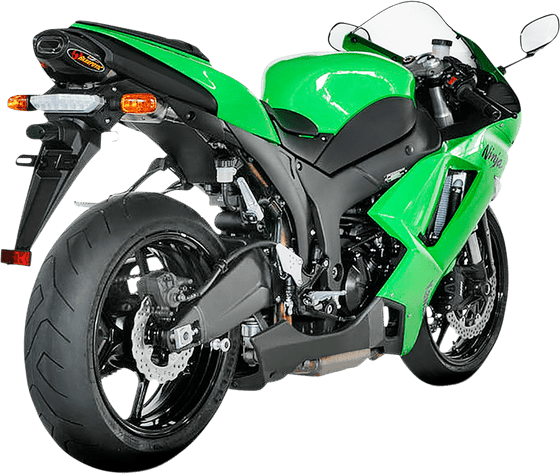 ZX 6R NINJA (2007 - 2008) slip-on line muffler | AKRAPOVIC