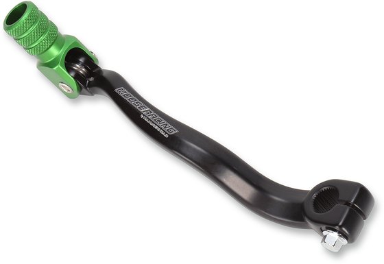 KX 65 (2000 - 2019) folding forged aluminum shift lever - green | MOOSE RACING