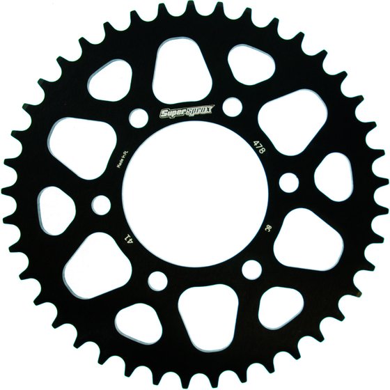 Z 1000 (2014 - 2014) supersprox alu rear sprocket ka black 42 | Supersprox