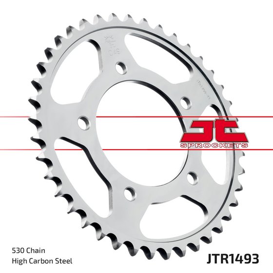 ZZ-R 1400 SE (2016 - 2020) steel rear sprocket | JT Sprockets