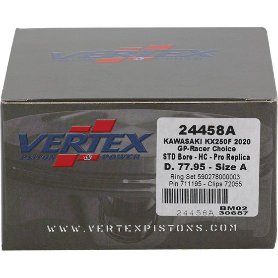 KX 250 F (2020 - 2020) forged gp racer's choice piston kit | Vertex