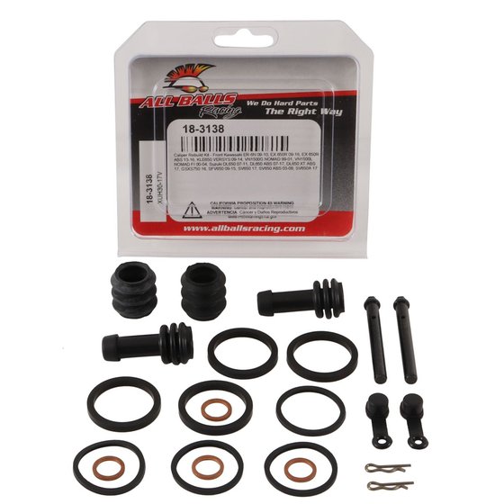 ER 6 N (2009 - 2010) caliper rebuild kit - front | All Balls