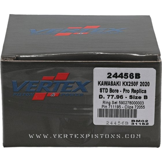 KX 250 F (2020 - 2020) forged replica piston kit | Vertex