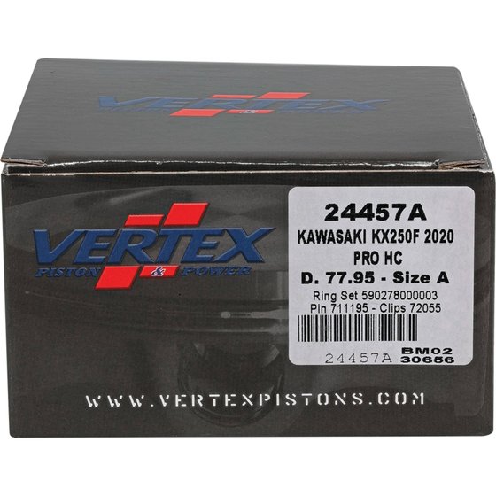 KX 250 F (2020 - 2020) forged high compression piston kit | Vertex