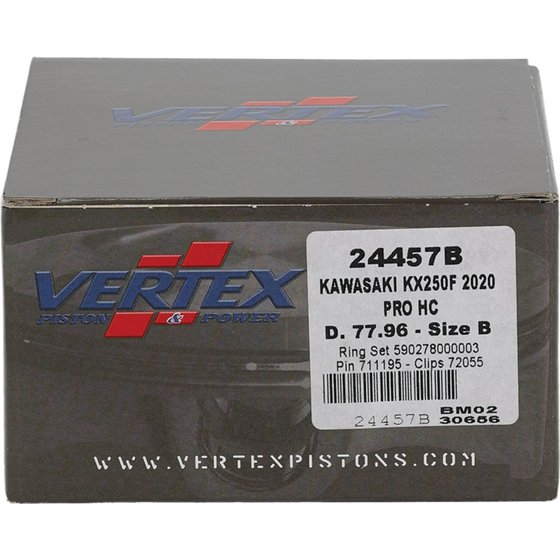 KX 250 F (2020 - 2020) forged high compression piston kit | Vertex