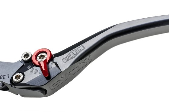 ZX 10 R SE NINJA (2018 - 2020) evo black/red brake lever | TITAX