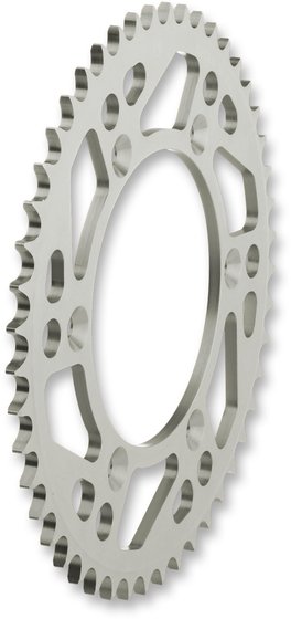 KLR 650 (1987 - 2017) aluminum rear sprocket - 46 teeth, silver | MOOSE RACING