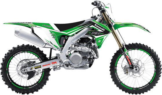 KX 85 (2001 - 2013) graphic kit with seat cover for kx85 01-13 | BLACKBIRD RACING