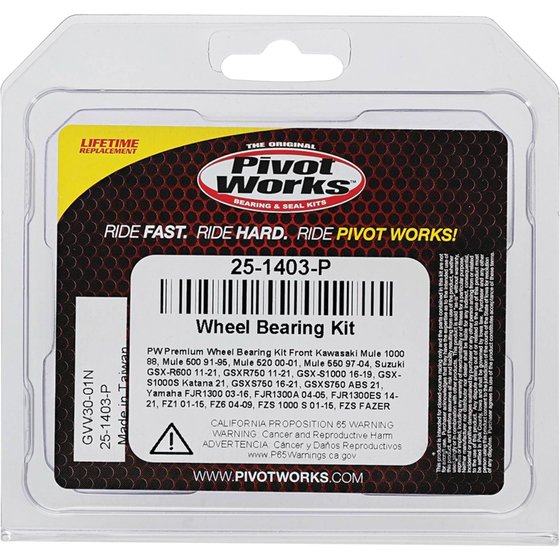 MULE 500 (1991 - 1995) wheel bearing kit front | All Balls