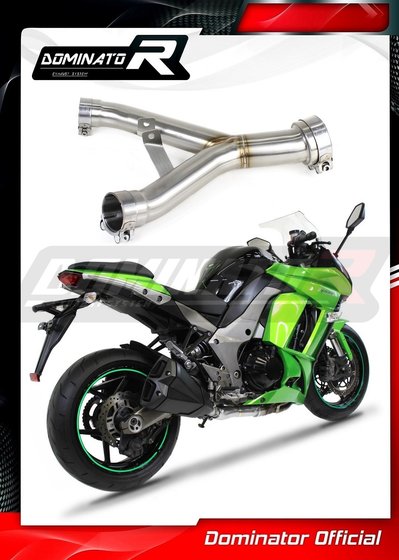 Z 1000 SX NINJA (2014 - 2016) exhaust cat eliminator decat | Dominator