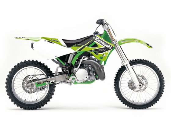 KX 125 (1999 - 2002) graphic kit with seat cover for kx125 99-02 | BLACKBIRD RACING