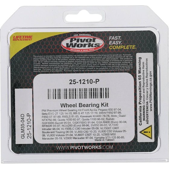 KH 400 (1976 - 1978) wheel bearing kit front | All Balls