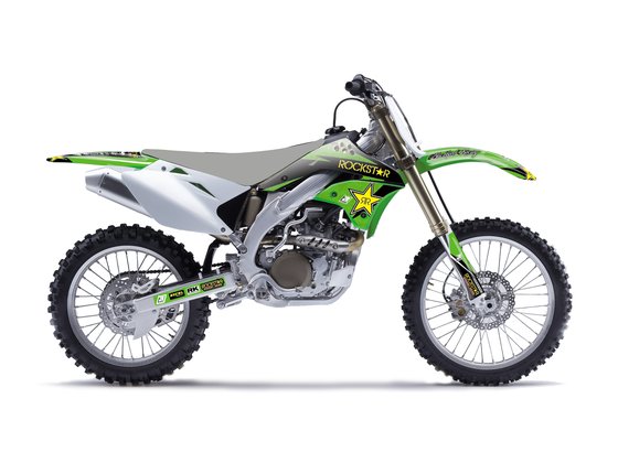 KX 450 F (2006 - 2008) graphic kit dr4 for kxf450 06-08 | BLACKBIRD RACING