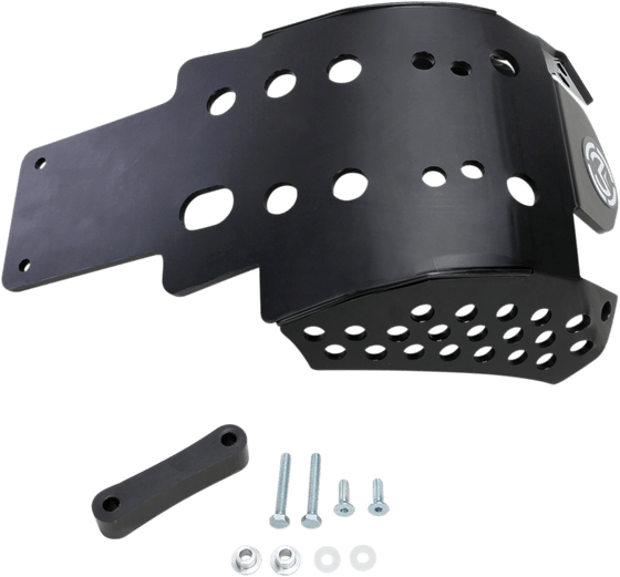 KX 250 F (2017 - 2020) pro skid plate hdpe black | MOOSE RACING