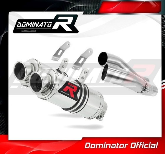 Z 1000 (2017 - 2020) exhaust silencer gp1 | Dominator