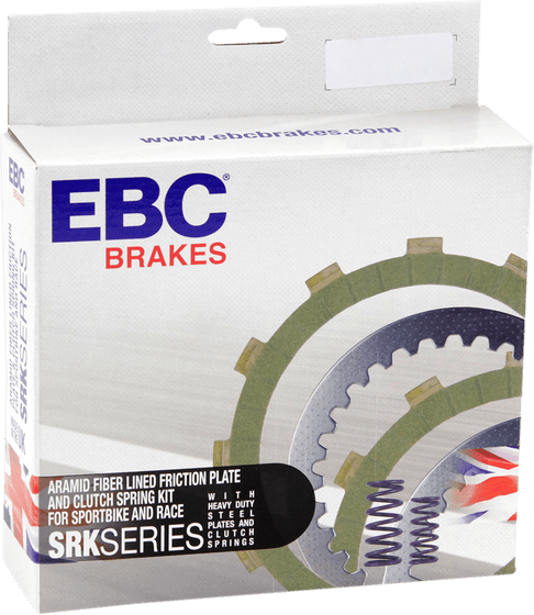 ZX 7RR NINJA (1996 - 1999) srk aramid fibre replacement clutch kit | EBC