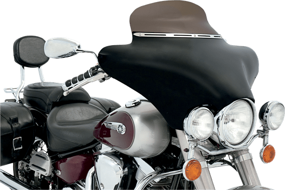 VN 800 VULCAN CLASSIC (1996 - 2006) slotted slim windshield trim | MEMPHIS SHADES HD