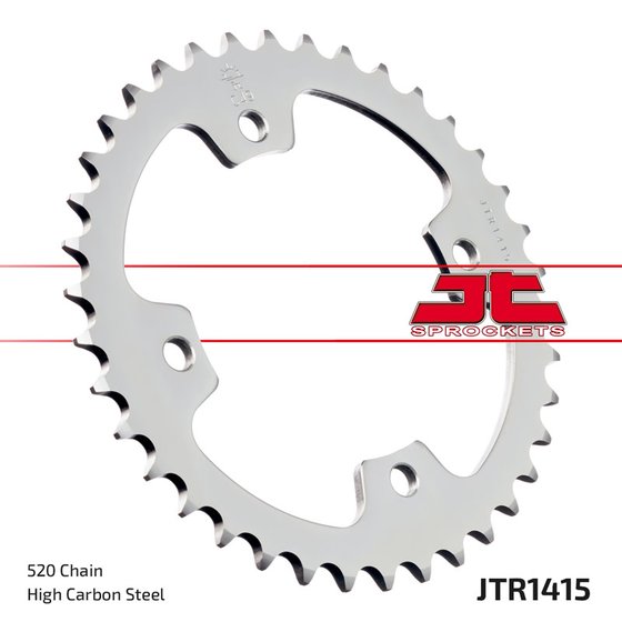 KFX 450 R (2008 - 2014) steel rear sprocket | JT Sprockets