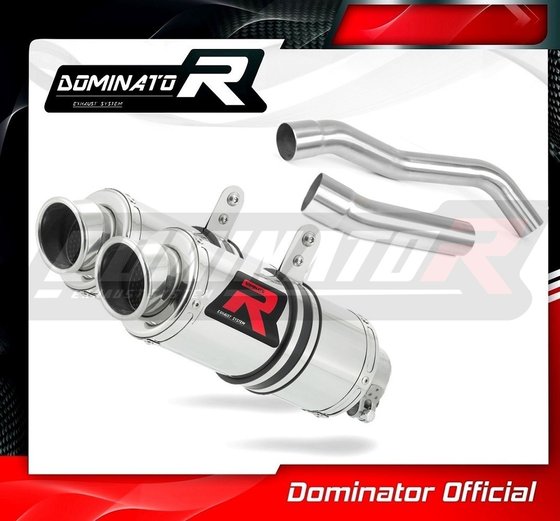 Z 1000 (2007 - 2009) exhaust silencer gp1 | Dominator