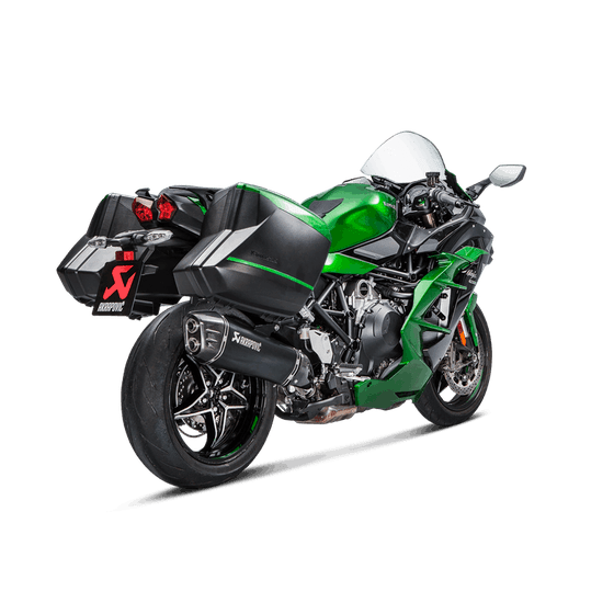 NINJA H2 SX (2018 - 2020) titanium slip-on muffler for ninja h2 sx | AKRAPOVIC