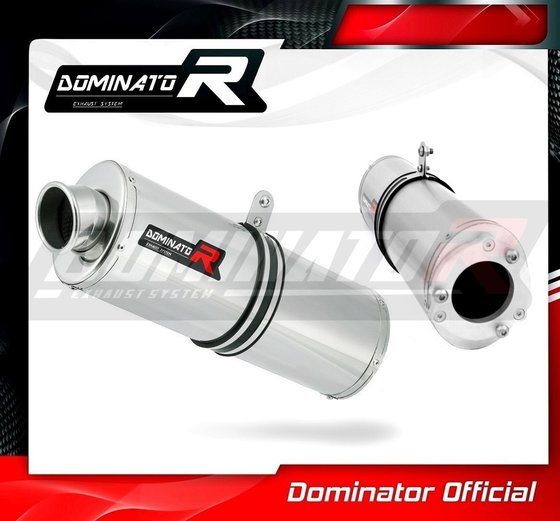 ZX 9R NINJA (1998 - 2002) exhaust silencer oval | Dominator