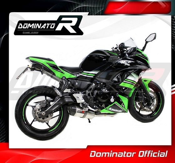 NINJA 650 (2017 - 2022) exhaust silencer hp1 | Dominator