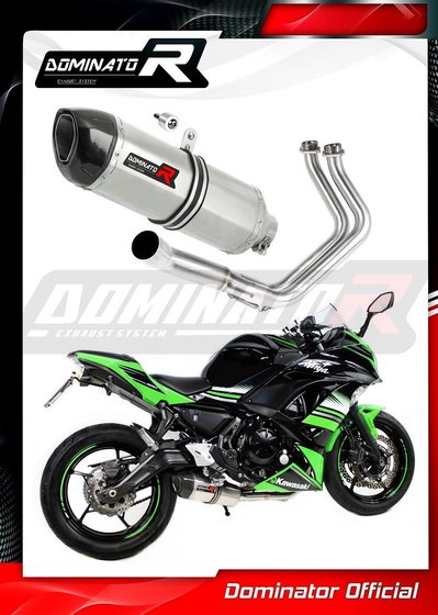 NINJA 650 (2017 - 2022) exhaust silencer hp1 | Dominator