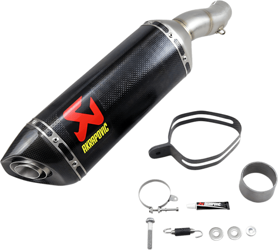 ZX 6R NINJA (2009 - 2016) cf/cf muffler for zx6r | AKRAPOVIC