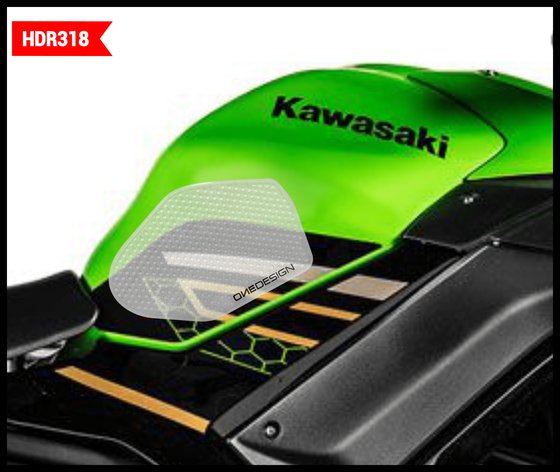 NINJA 650 (2017 - 2022) tank grip for ninja 650 | ONEDESIGN