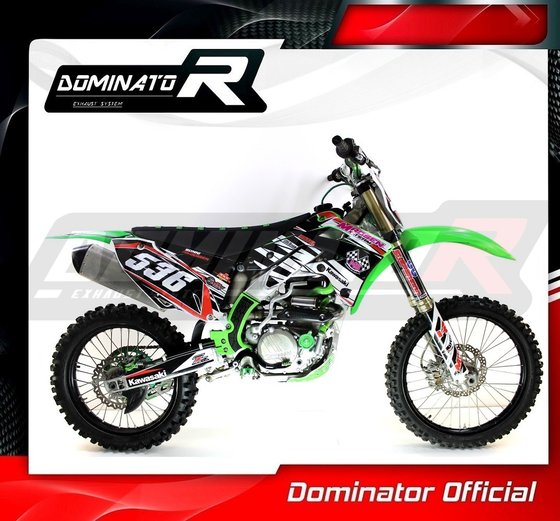 KX 450 F (2012 - 2015) exhaust header pipe with powerbomb | Dominator