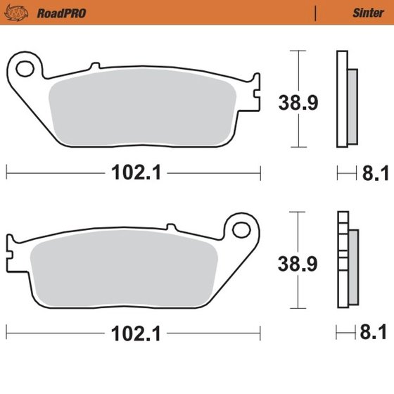 J 125 (2016 - 2020) scooter brake pad | MOTO-MASTER