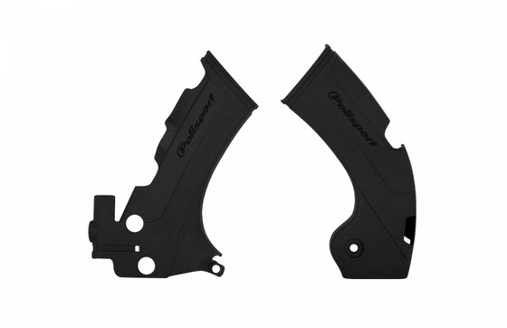 KX 450 F (2009 - 2018) frame guard for kawasaki kxf450 2009-2018 in black | POLISPORT