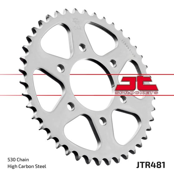 Z 550 (1980 - 1983) steel rear sprocket | JT Sprockets