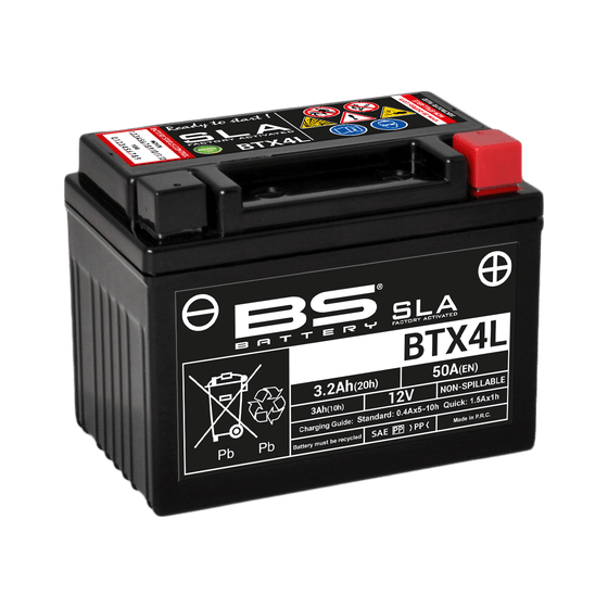 KLX 110 (2002 - 2022) btx4l/btz5s battery | BS BATTERY