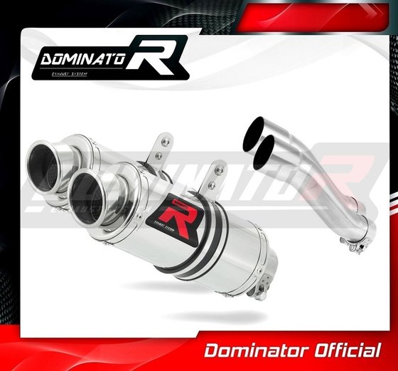 GPZ 500 S (1987 - 2003) exhaust silencer gp1 | Dominator