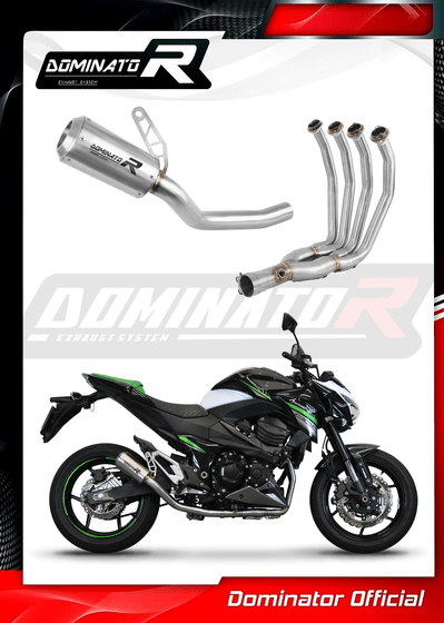 Z 800 (2013 - 2016) full exhaust system silencer gps | Dominator