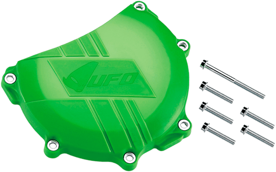 KX 450 F (2006 - 2015) green clutch cover for kawasaki kxf450 | UFO