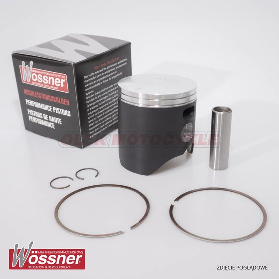 KX 125 (2003 - 2009) forged steel performance piston kit | WOSSNER